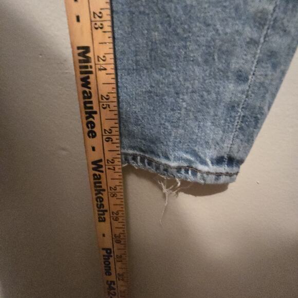 Citizens Of Humanity Olivia Jeans Womens Sz 25 High Rise Slim Ankle Distressed - Picture 7 of 16